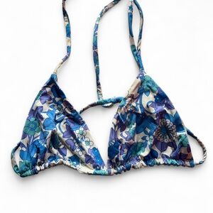 Frankie’s Bikinis Floral Top Size S